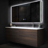 LED Spiegel Rechteckig | Touch-Schalter | Anti-Beschlag-Funktion | Neutralweißes Licht - Reyze Seria Edge Model 7